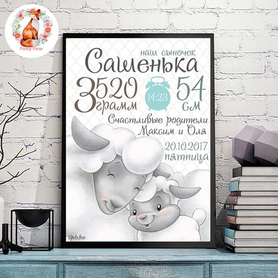 Пост-визитка. Метрика-декор для деток :) Мобили из фетра :)