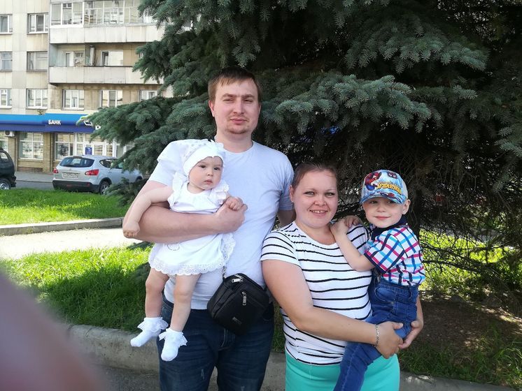 Мы сегодня крестили нашу
