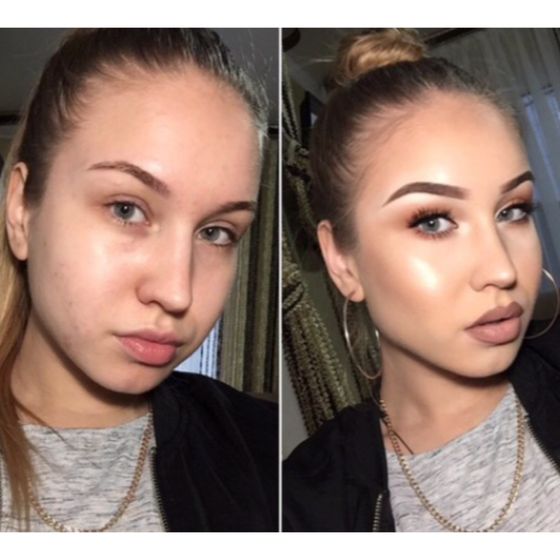 Макияж и причёска на