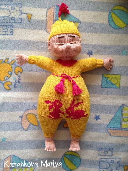 Связала дочке Сплюшку)