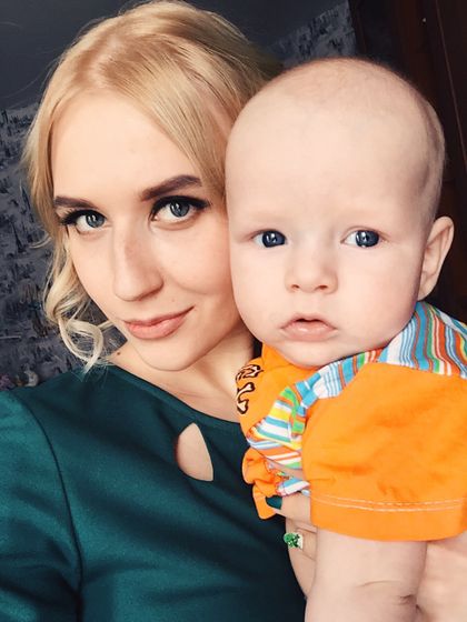 Я и мой сынулька❤️