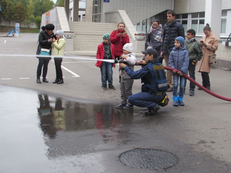 Экскурсия в учебный центр МЧС