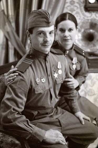 Фотосессии ко дню Победы в стиле 40-50-х годов