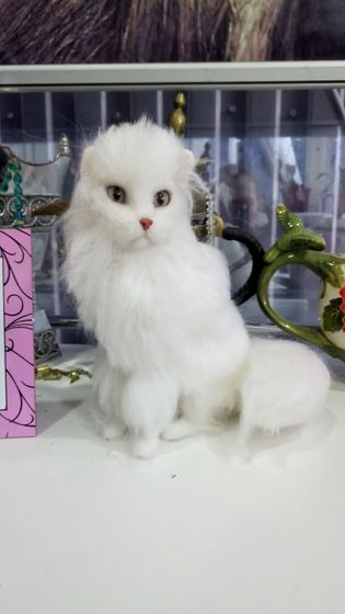 Ангорский кот Арни, 20 см