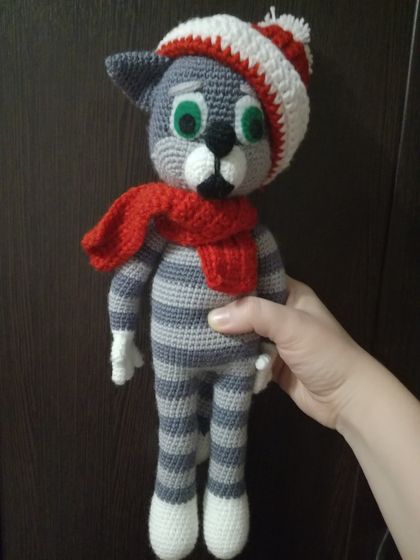 Зимний котик а ля