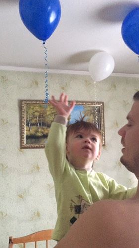 Чуть с опоздание)) наш годик ???