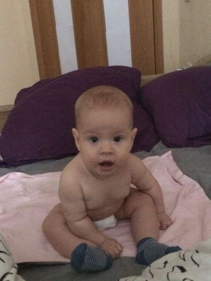 Полгода сыночку