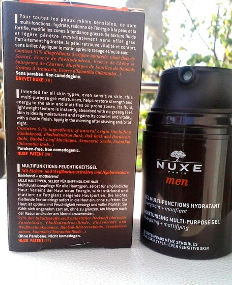 Крем для мужчин от Nuxe.Отзыв моего мужа.