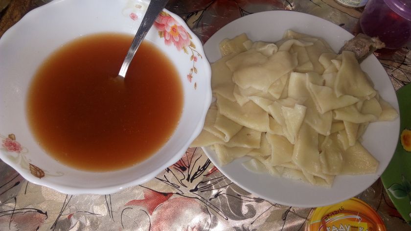 Мой первый хинкал
