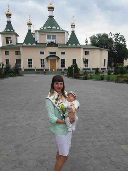40 дней и крестины.