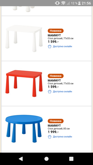 Детский стол ИКЕА.