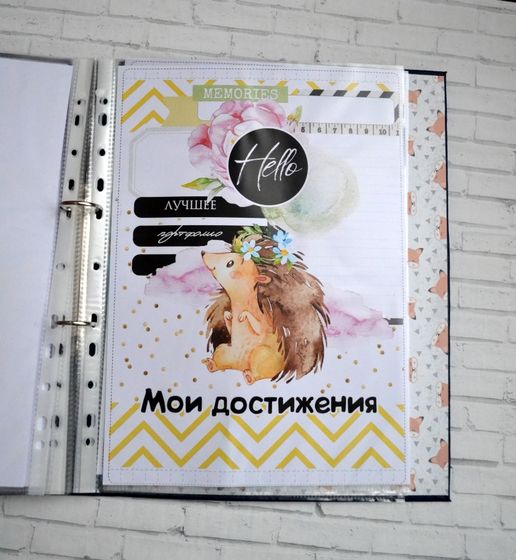 Портфолио для мальчика!