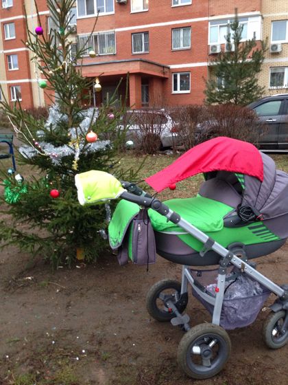 Просто о всякой всячине, слинге, автокресле и новом годе))