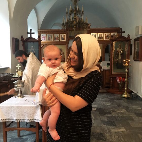 Наше крещение🙏🏽