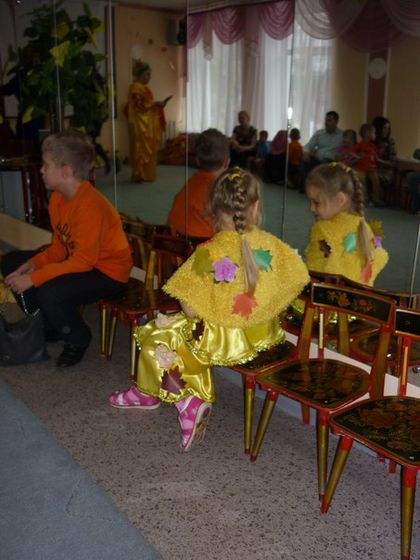 Первый праздник в новом саду