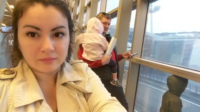 Немного про наш отдых. Полет