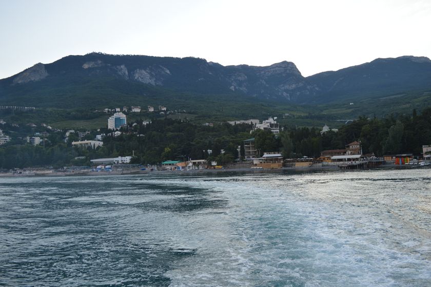 Отпуск в Крыму, июль 2017, часть 7. Морская прогулка.