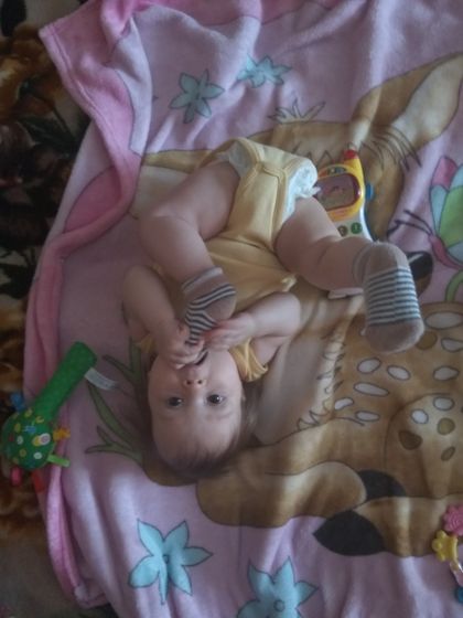 У нас сегодня полугодовасие))))
